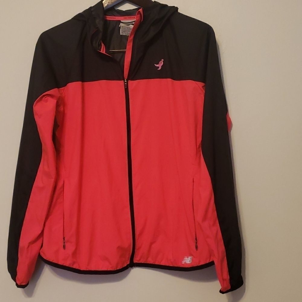New balance breast cancer Logo Windbreaker